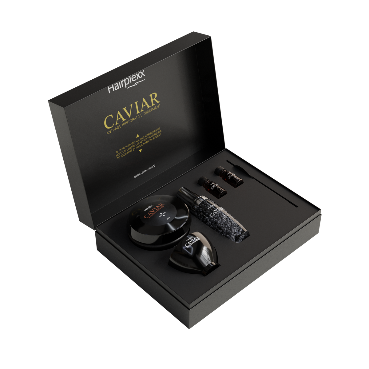 Hairplexx Caviar Anti Age Kit Treatment 4 IN 1