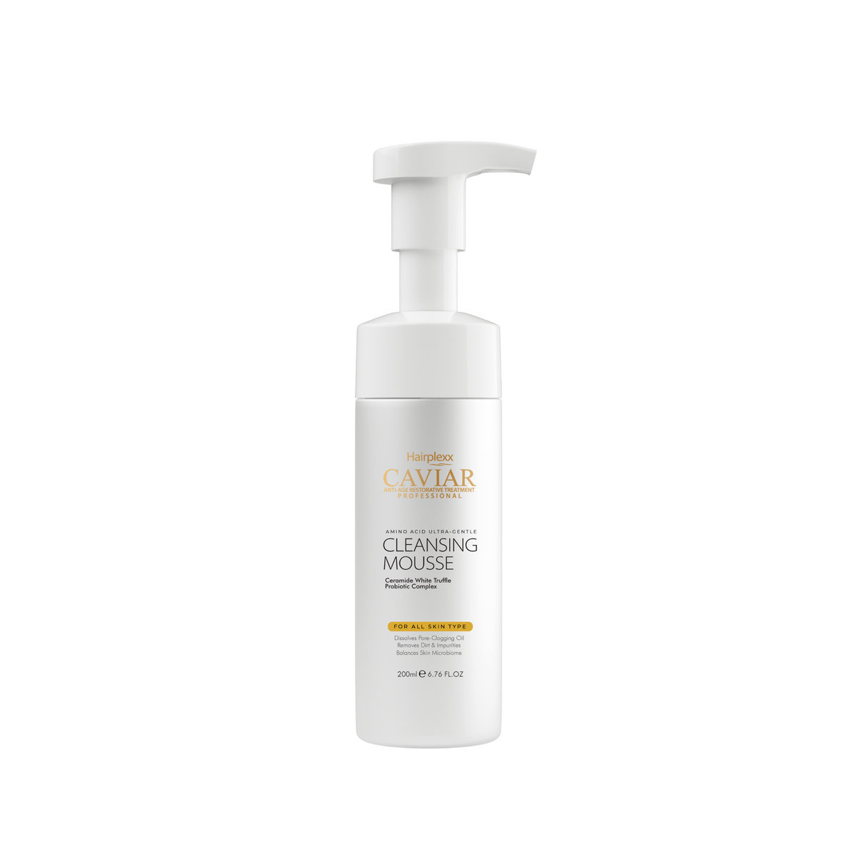 HAIRPLEXX CAVIAR AMINO ACID ULTRA GENTLE CLEANSING MOUSSE