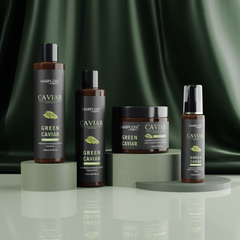 Hairplexx Green Caviar Anti Hair Fall & Hair Re-growth Set 4 in 1